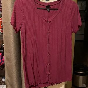 Selling an art class purple shirt